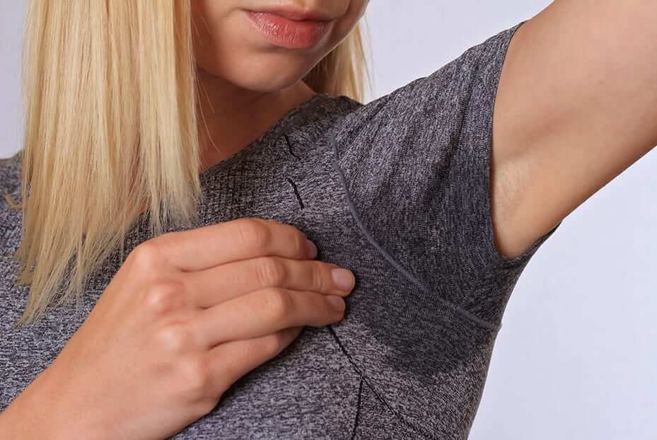 Excess sweating treatment with botox
